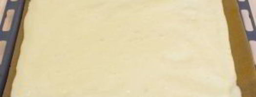 бисквитный рулет с брусничным суфле. Шаг 3