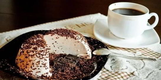 Диетическое суфле с горьким шоколадом