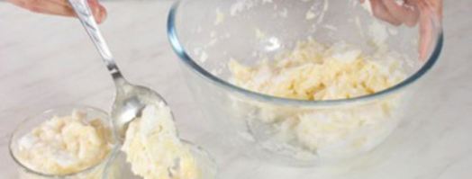 дважды запеченное суфле с козьим сыром. Шаг 3