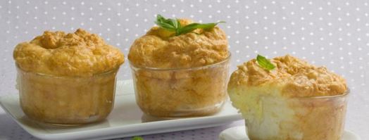 дважды запеченное суфле с козьим сыром. Шаг 4