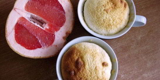 Грейпфрутовое суфле