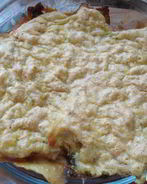 Камбала под сырным суфле по-французски