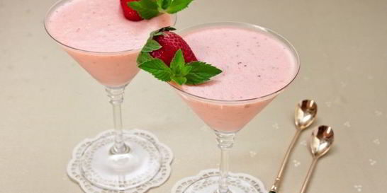 Клубничное суфле