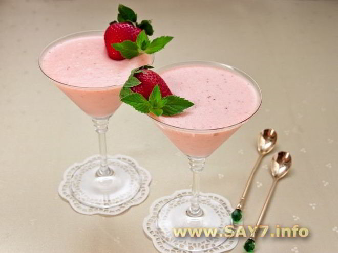 Рецепт клубничного суфле