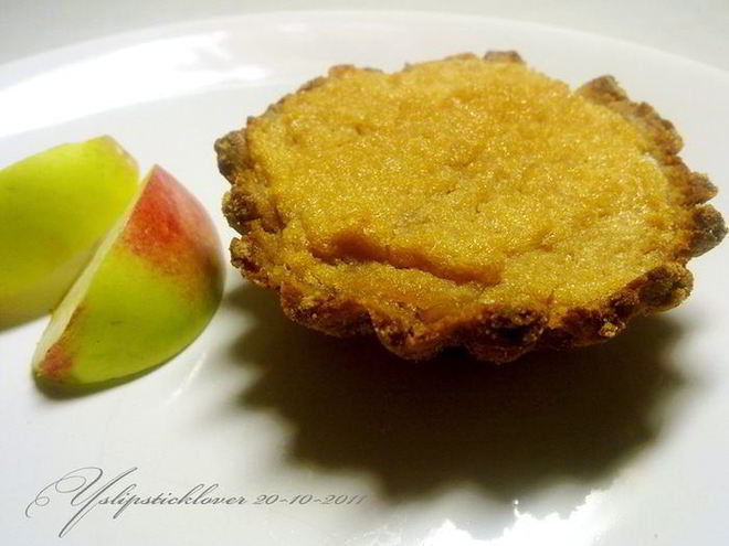 Рецепт корзиночек с яблочным суфле