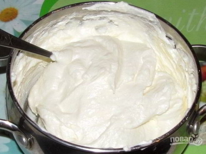 Рецепт крема-суфле для торта