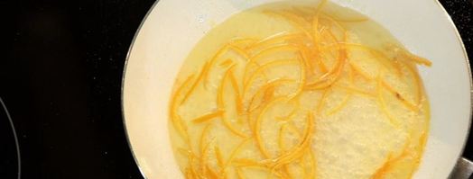 куриное суфле с апельсиновыми цукатами на морковном пюре. Шаг 4