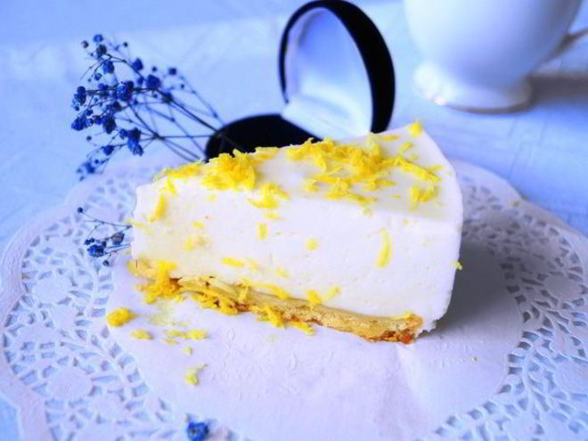 Рецепт лимонного торта-суфле полночь в париже