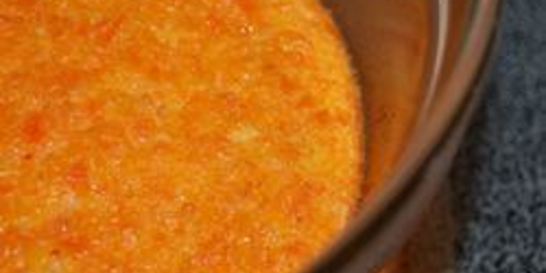 Морковное суфле