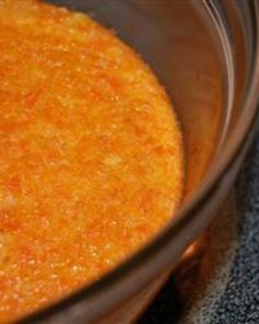 Морковное суфле
