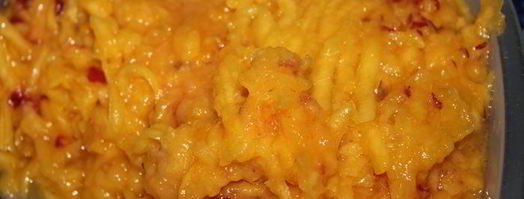 мясное суфле с персиками. Шаг 3