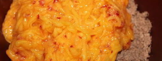 мясное суфле с персиками. Шаг 4