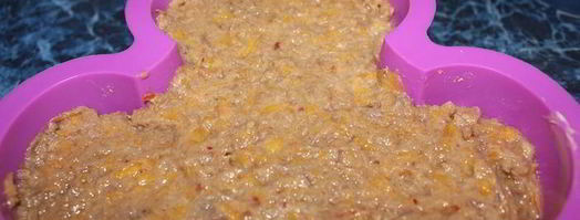 мясное суфле с персиками. Шаг 10