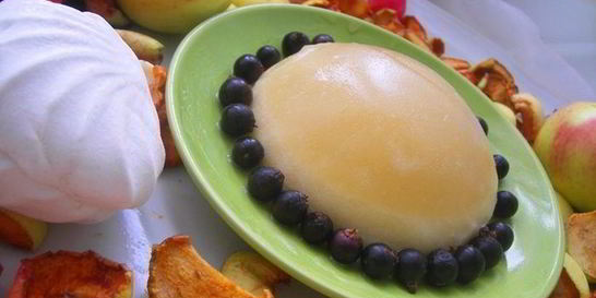 Нежное яблочное суфле с сюрпризом