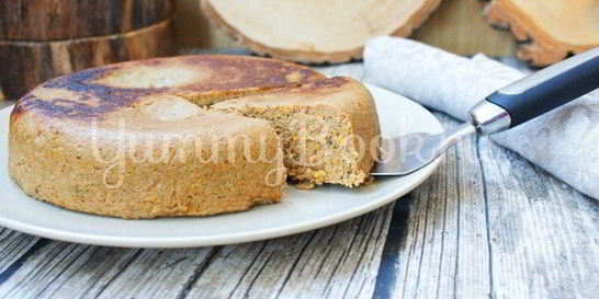 Печеночное суфле с нутом в мультиварке