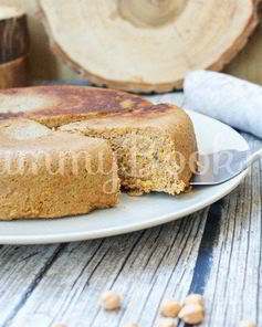 Печеночное суфле с нутом в мультиварке