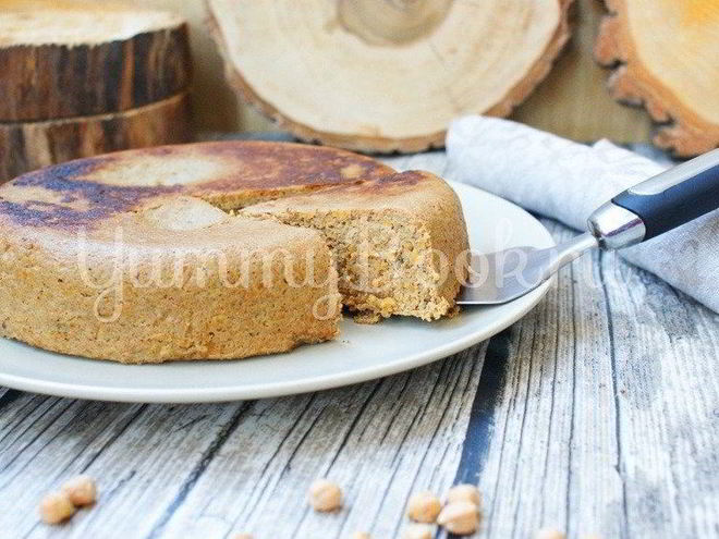 Рецепт печеночного суфле с нутом в мультиварке