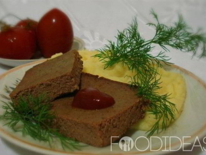 Рецепт печеночного суфле