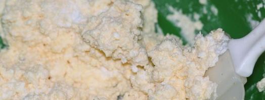 сладкий киш с творожным суфле и абрикосами. Шаг 11