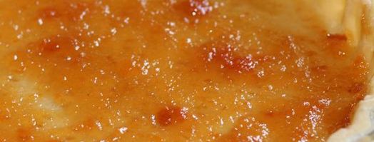 сладкий киш с творожным суфле и абрикосами. Шаг 15