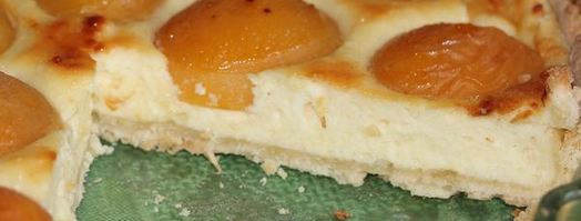 сладкий киш с творожным суфле и абрикосами. Шаг 18