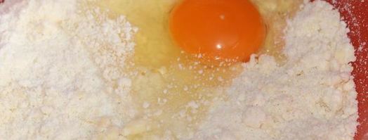 сладкий киш с творожным суфле и абрикосами. Шаг 5