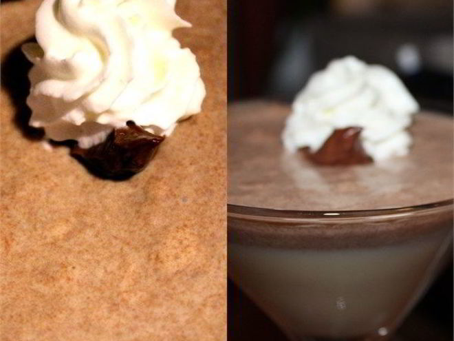 Рецепт сливочного суфле из двух шоколадов