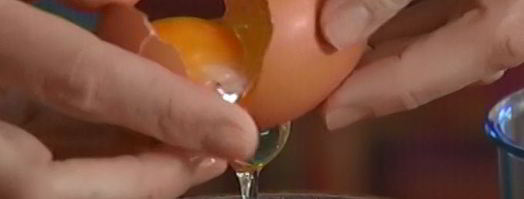 сливочное суфле с красной икрой. Шаг 3