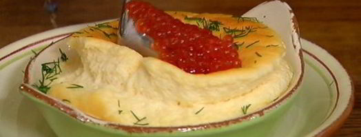 сливочное суфле с красной икрой. Шаг 11