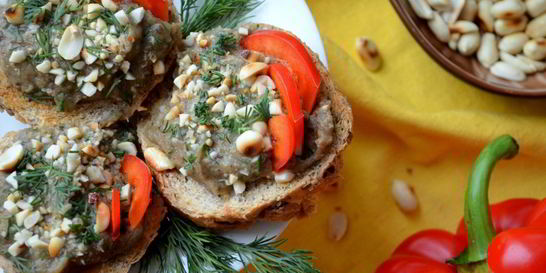 Суфле из баклажанов