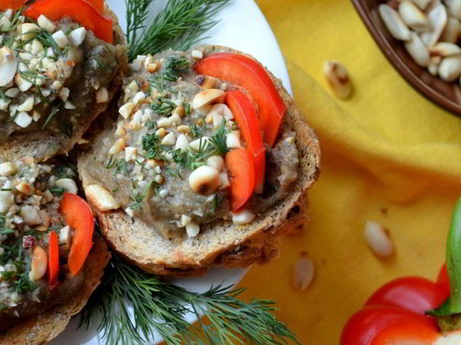 Рецепт суфле из баклажанов