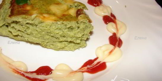 Суфле из брокколи