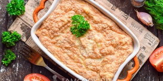 Суфле из индейки в духовке