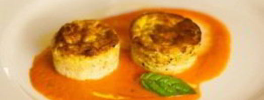 суфле из кабачков с индейкой под соусом. Шаг 5