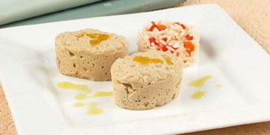 Суфле из курицы c овощами