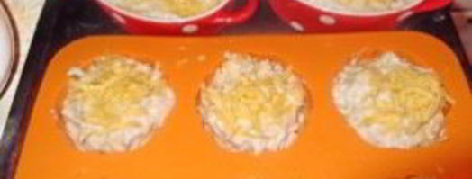 суфле из курицы с сыром. Шаг 7