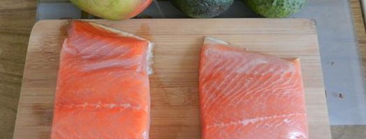 суфле из семги с цитрусовым салатом. Шаг 7