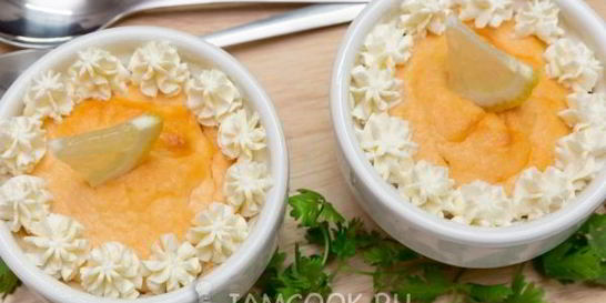 Суфле из семги