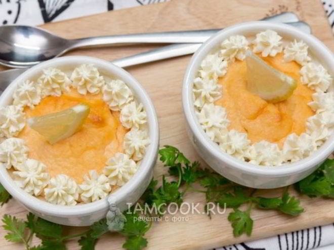 Рецепт суфле из семги