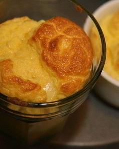 Суфле из сыра пеше миньон с мускатным орехом