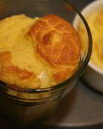 Суфле из сыра пеше миньон с мускатным орехом