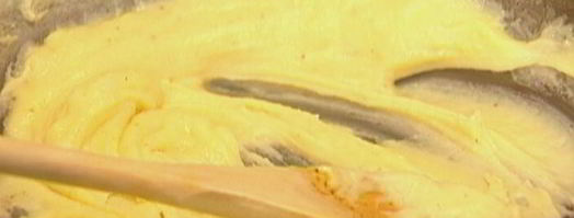 суфле из сыра пеше миньон с мускатным орехом. Шаг 3