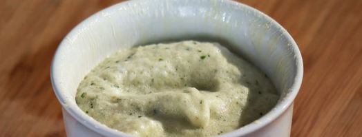 суфле из трески с медово-горчичным соусом и запеченными помидорами. Шаг 4