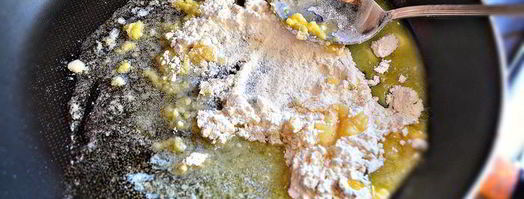 суфле из цветной капусты с морковью и луком-пореем. Шаг 2