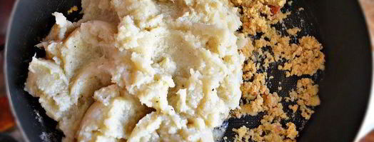 суфле из цветной капусты с морковью и луком-пореем. Шаг 3