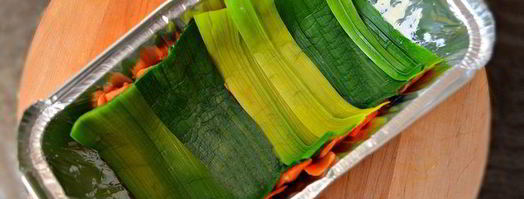 суфле из цветной капусты с морковью и луком-пореем. Шаг 8