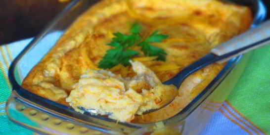 Суфле из тыквы с пармезаном