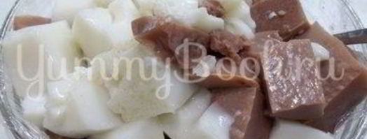 суфле мозайка. Шаг 8