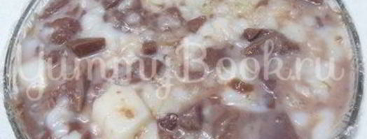 суфле мозайка. Шаг 9