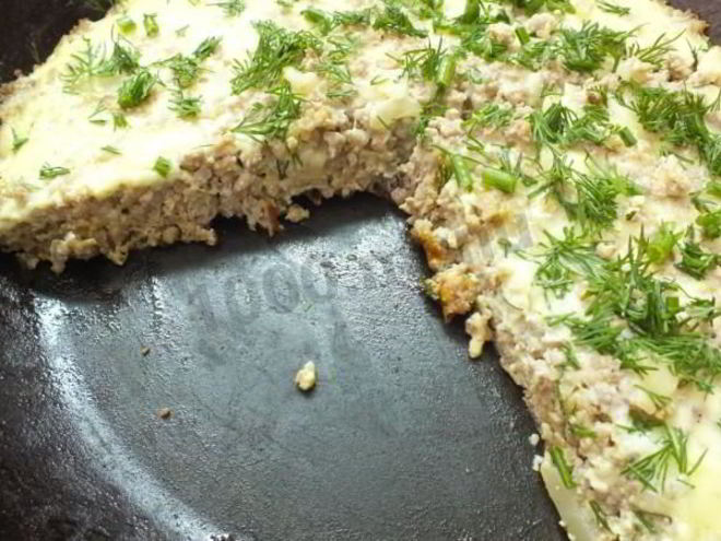 Рецепт суфле мясного из фарша